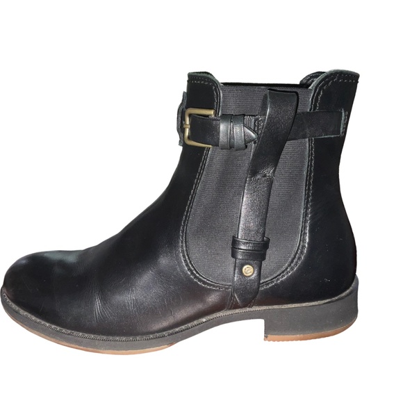 Ecco Shoes - SOLD! ECCO Saunter Mid Cut Leather Chelsea Ankle Boots Sz EU37/US6 - 6.5